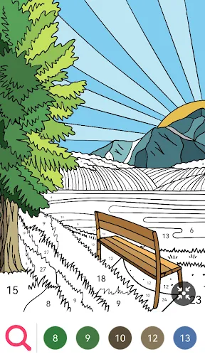 Newbie Coloring:Number & Color | เกม | XWorld