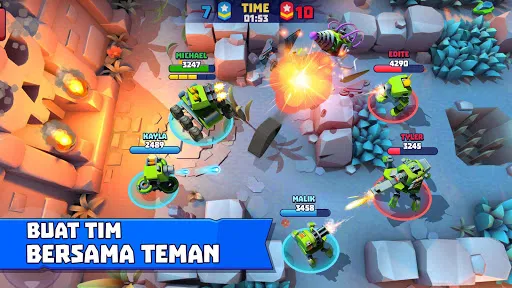 Tanks a Lot - 3v3 Battle Arena | Permainan | XWorld