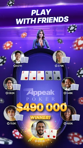 Appeak Poker Texas Holdem Game | Permainan | XWorld