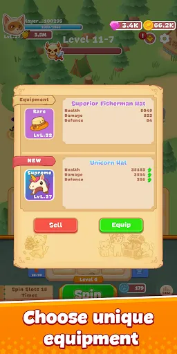 Meow Fury: Idle Cat Legends | Permainan | XWorld