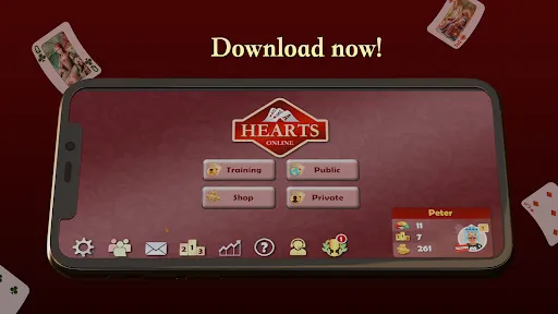 Hearts: Online Card Game | 游戏 | XWorld