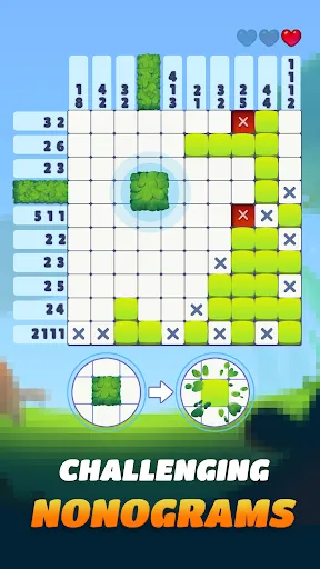 Nonogram Crossing Logic Puzzle | Games | XWorld