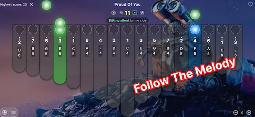 LedLala - Kalimba Virtual | Permainan | XWorld