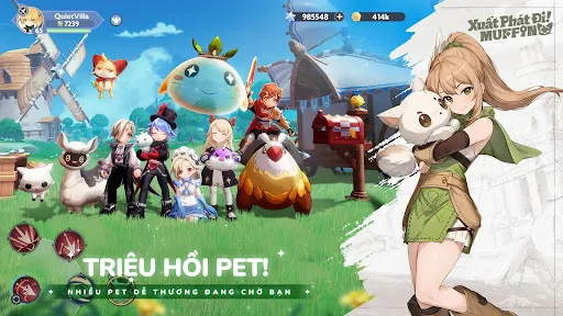 Xuất Phát Đi Muffin | Games | XWorld