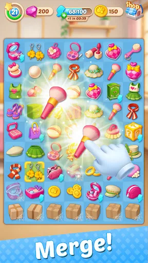 Merge Beauty : Love & Makeover | Permainan | XWorld