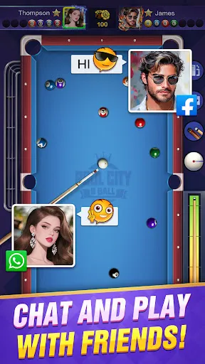 Pool City - 8 Ball | Permainan | XWorld Pool City - 8 Ball | Permainan | XWorld