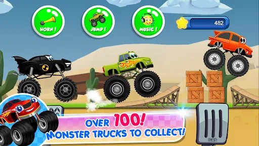 Monster Trucks Game for Kids 2 | 游戏 | XWorld