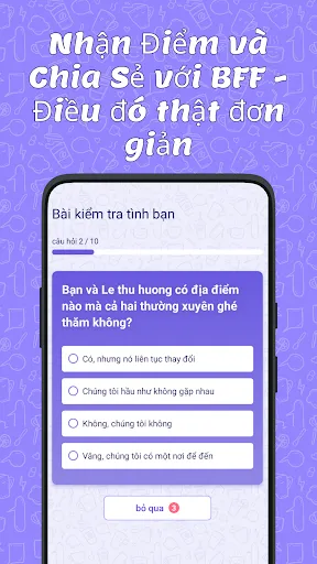 Kiểm tra Bff-Câu đố cho bạn bè | Games | XWorld