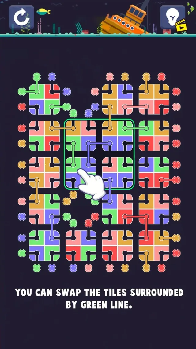 Color Tile Rotate | Jogos | XWorld