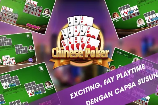 Capsa Susun - Chinese Poker | Permainan | XWorld