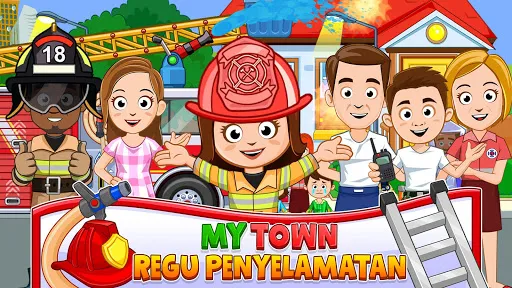 My Town : Fire station Rescue | Permainan | XWorld