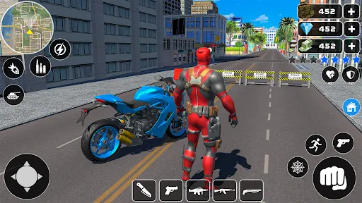 Spider Ninja Rope Hero Game | Games | XWorld