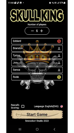 Skull King Score Calculator | juego | XWorld