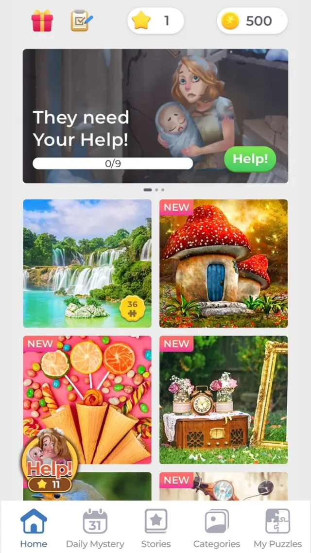 Jigsaw Puzzle Explorer HD | 游戏 | XWorld