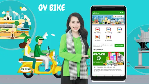 GV: App đặt xe hơi taxi, xe ôm | Permainan | XWorld