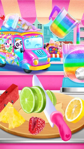 Rainbow Frozen Slushy Truck | เกม | XWorld Rainbow Frozen Slushy Truck | เกม | XWorld