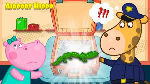 Hippo tại sân bay: Phiêu lưu | Games | XWorld