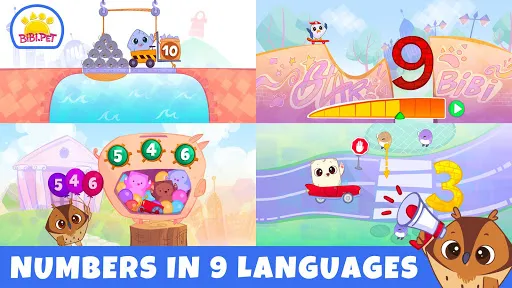 Bibi Numbers-123 เกมสำหรับเด็ก | 游戏 | XWorld