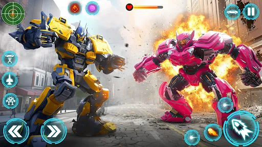 Robot Transform Fight Game 3D | Игры | XWorld