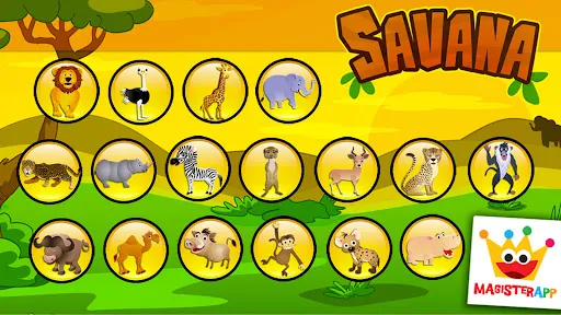 Savanna - Jogos para crianças | Jogos | XWorld