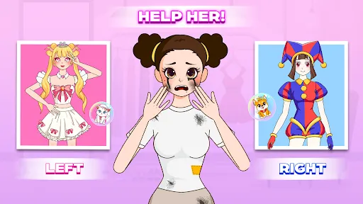 Left or Right: Star Girl Style | Permainan | XWorld